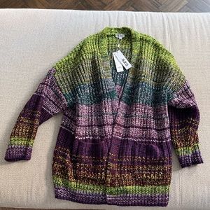 Peridot multi color sweater from 525